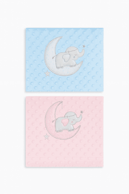 Copertina moon elephant (75x100cm)