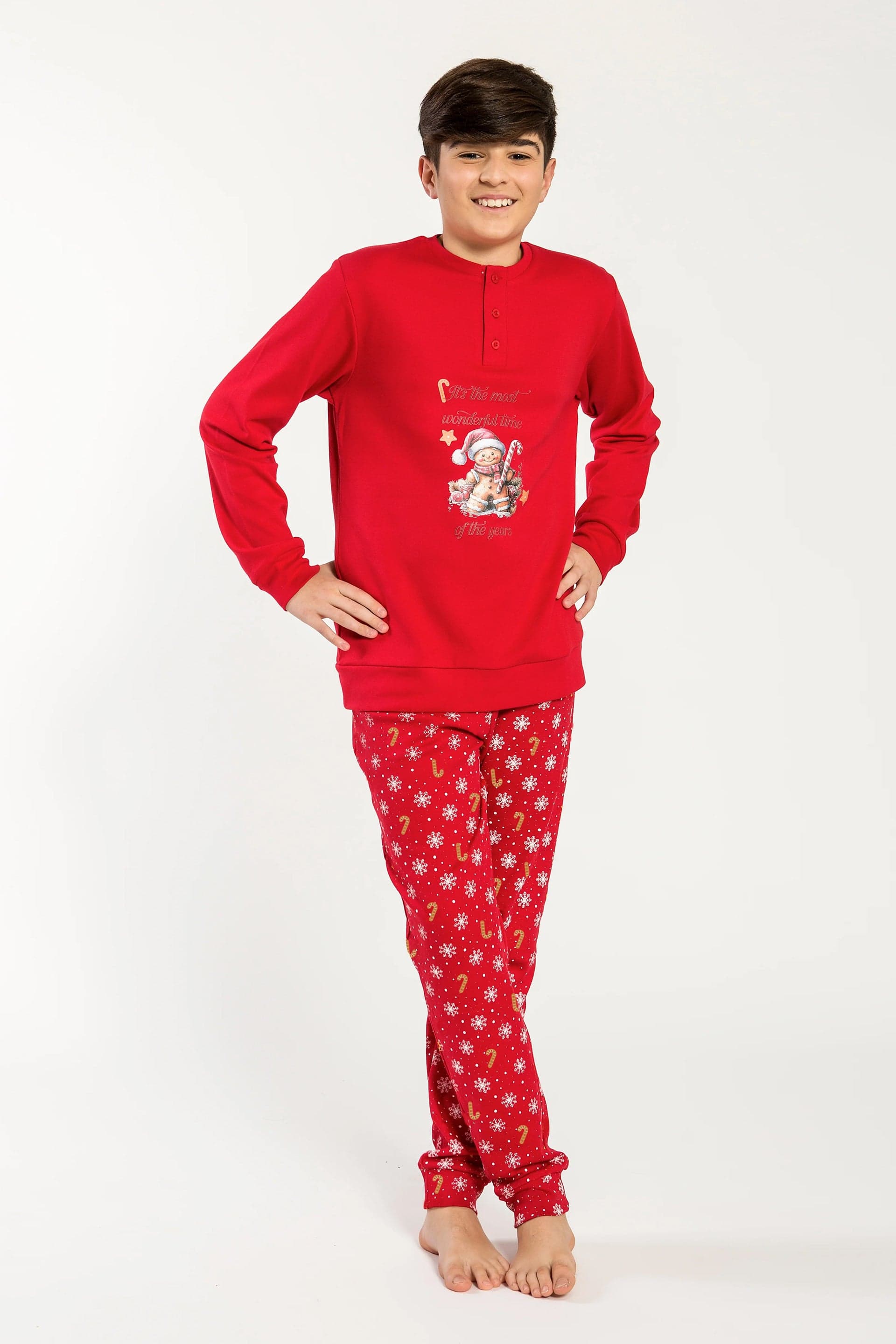 Pigiama Bimbo Interlock Xmas Ginger