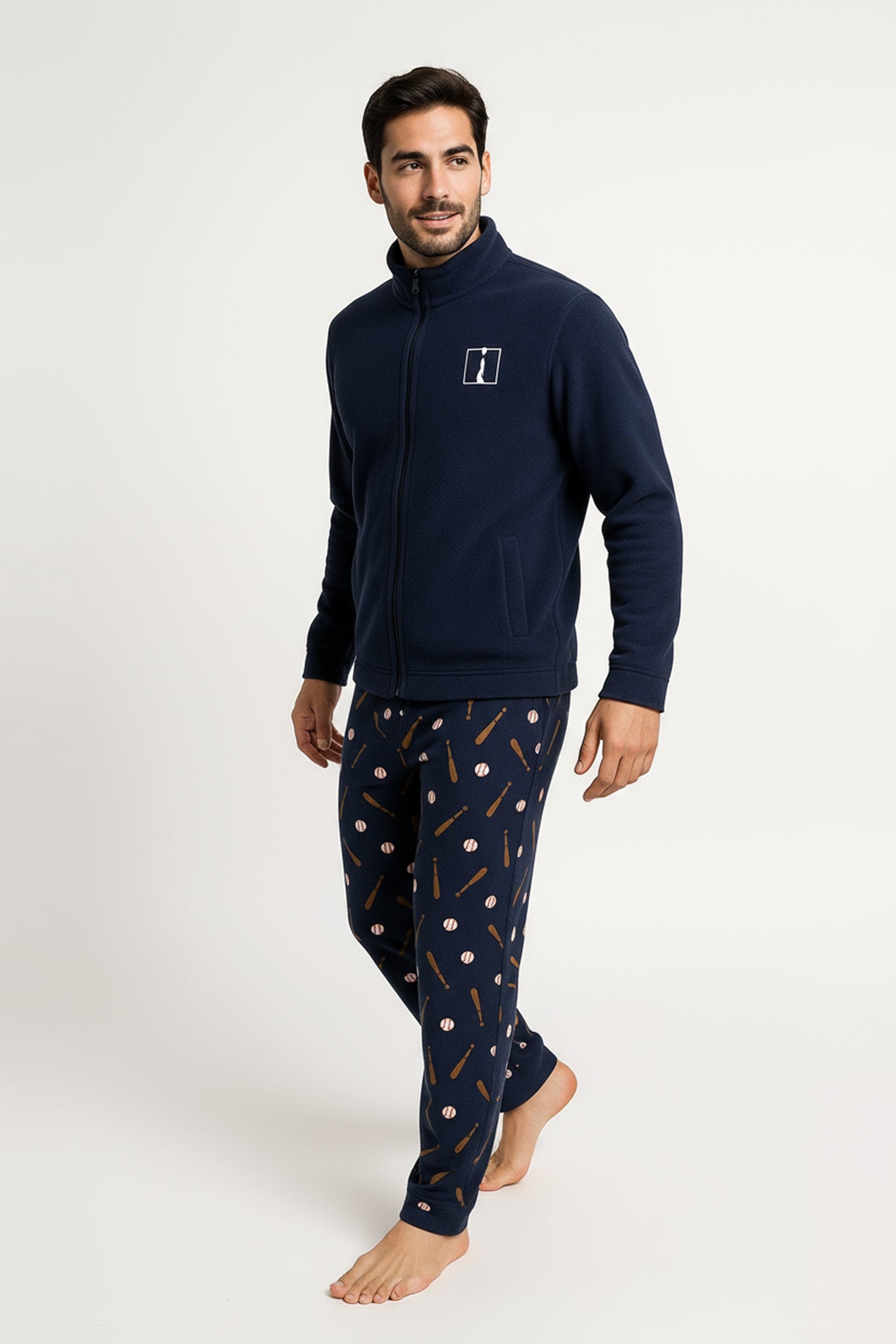 Pigiama Calibrato Coral Aperto C/Zip Felix