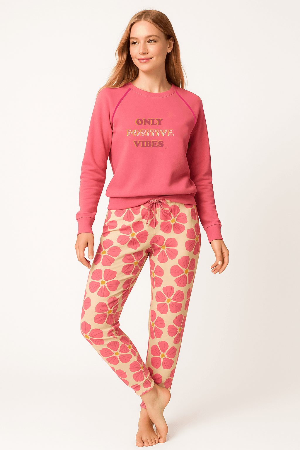 PIGIAMA DONNA MANICA LUNGA HANA