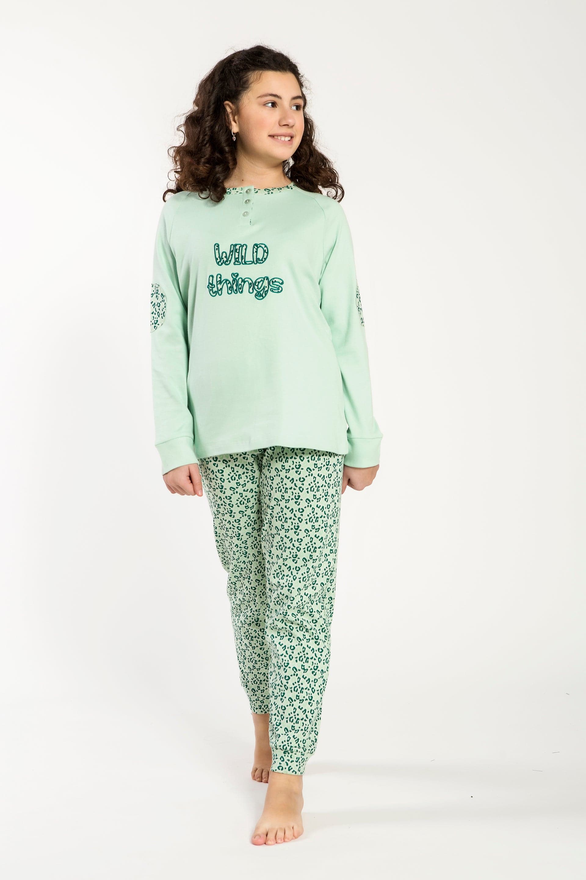Pigiama Bimba Interlock Raglan Soledad
