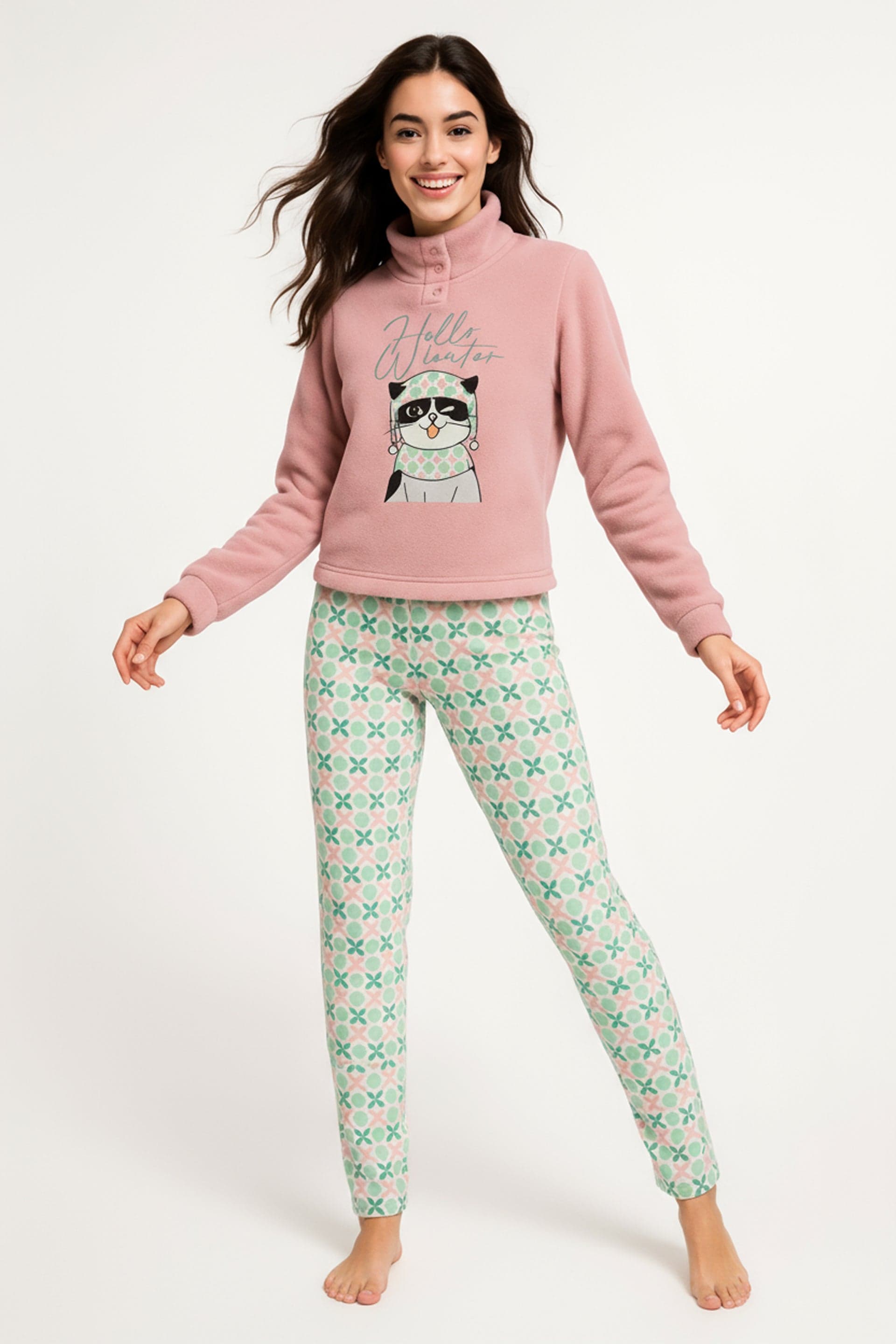 Pigiama Donna Flannel Lola