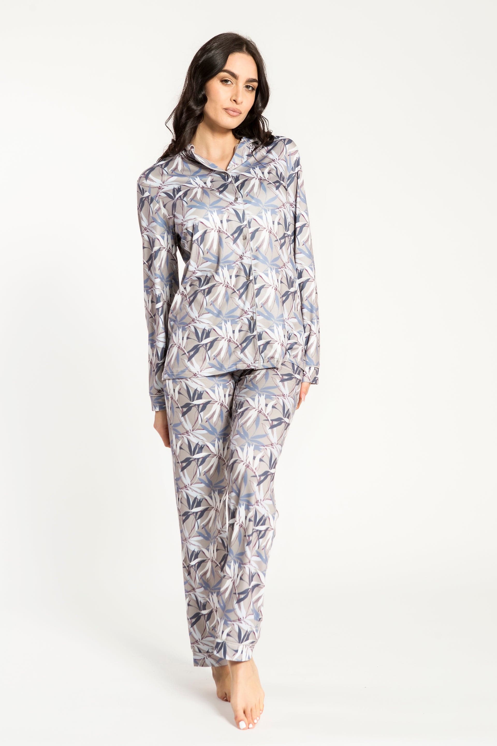 Pigiama Donna Milk Silk Aperto Las Palmas