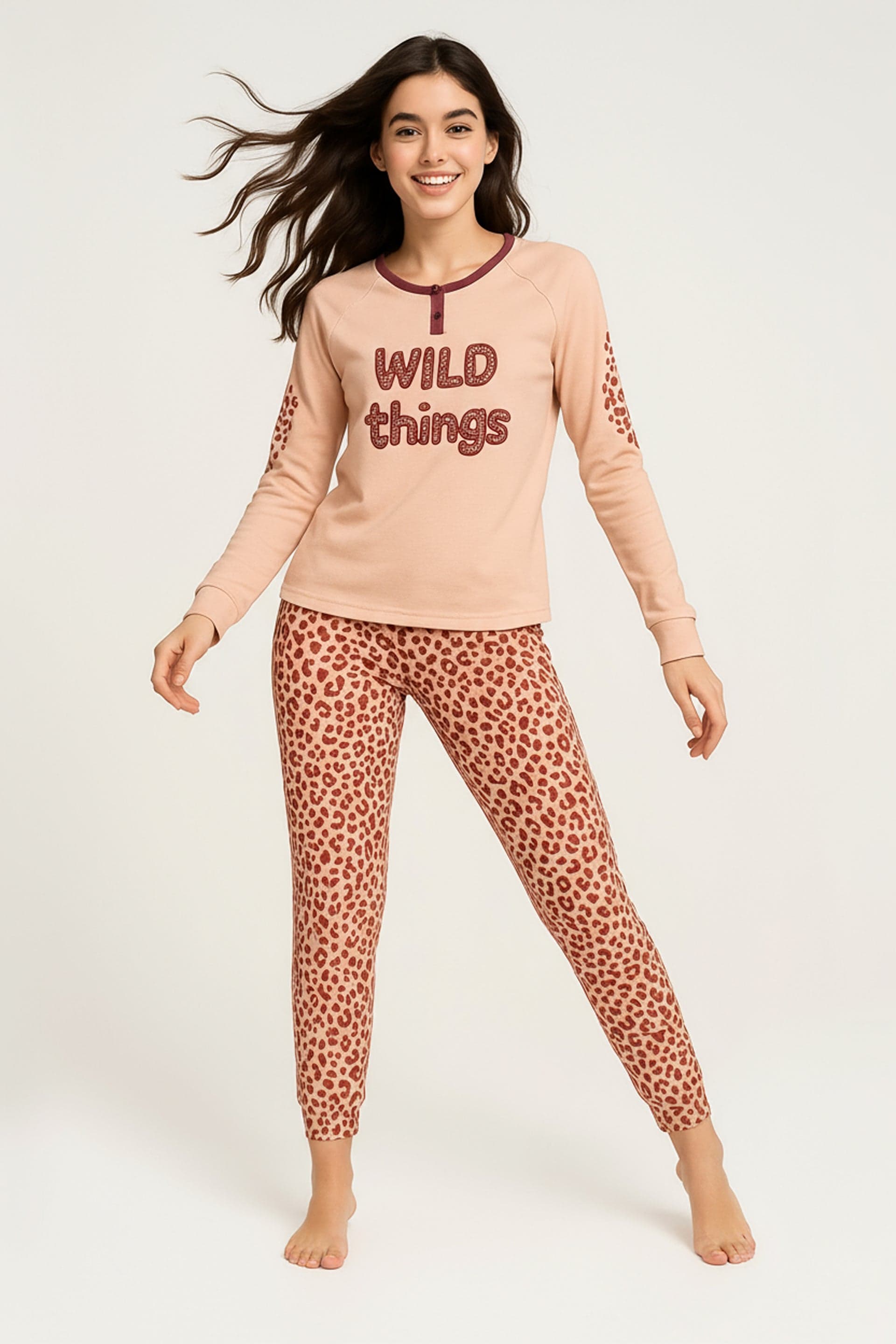 Pigiama Ragazza Interlock Raglan Soledad