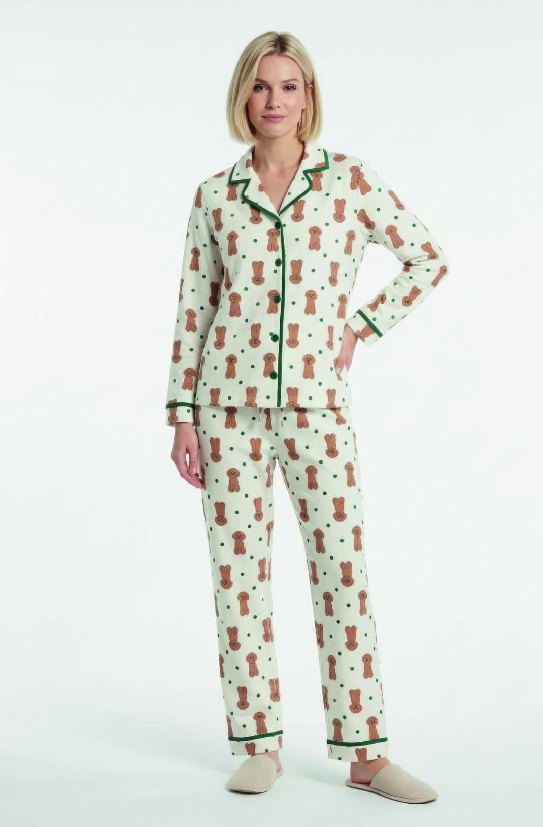 Pigiama bimba Interlock aperto linea Maja