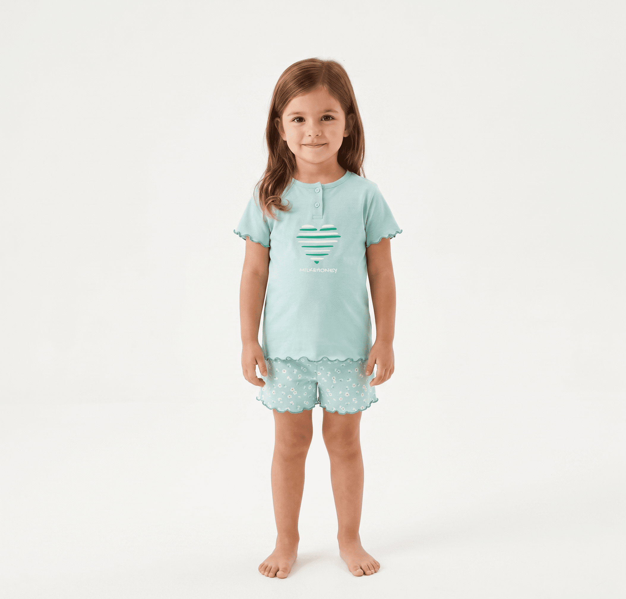 Pigiama bambina corto mezza manica ANAIS — Giada