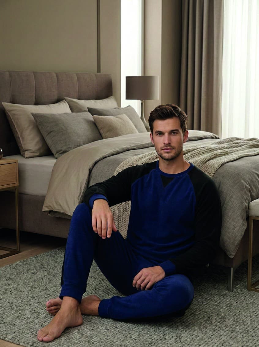 Pigiama uomo Interlock calibrato linea Albert