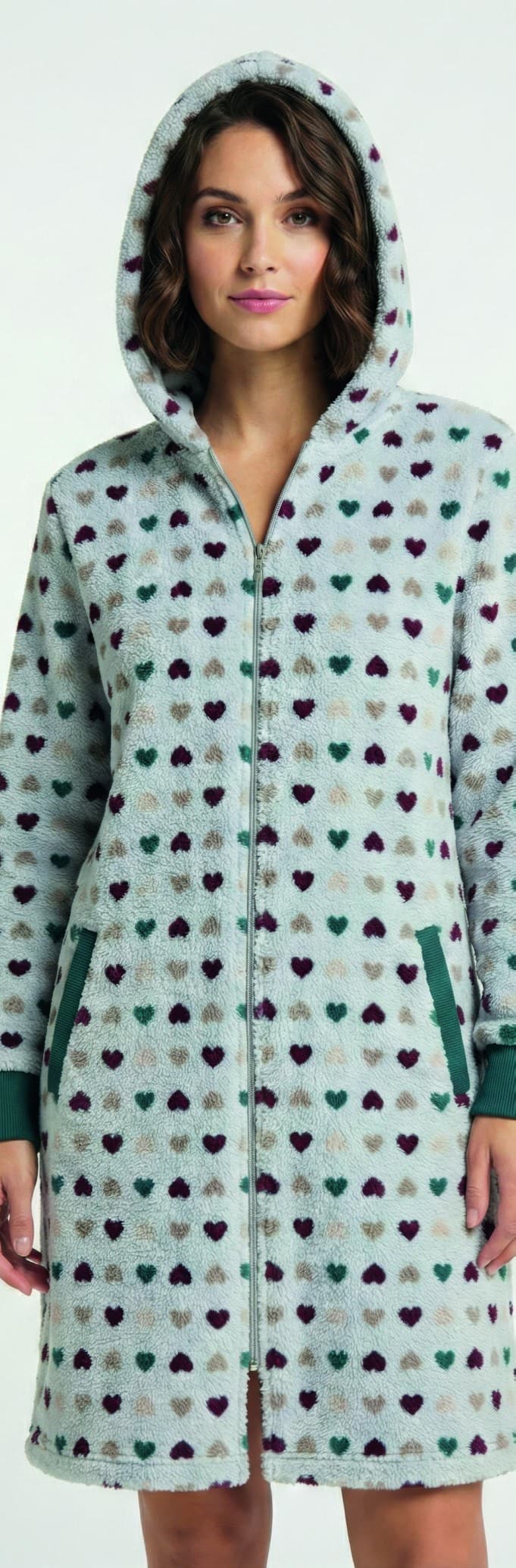 Vestaglia donna Flannel linea Aneta